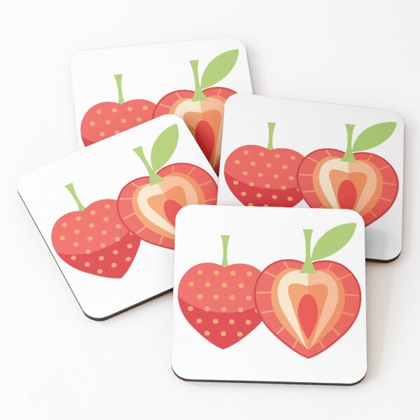 Item preview, Strawberry Sticker designed and sold by WWROBEL SHOP.