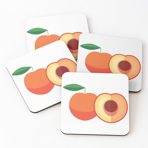 Item preview, Peach Sticker designed and sold by WWROBEL SHOP.