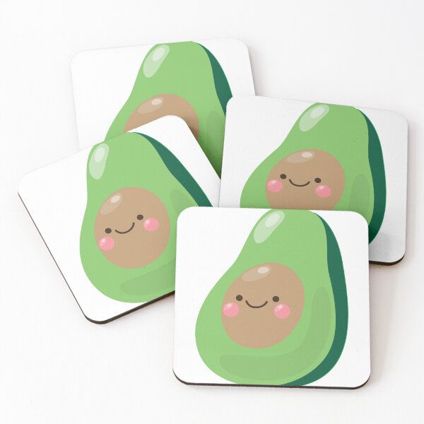 Item preview, Smiling Avocado Sticker designed and sold by WWROBEL SHOP.