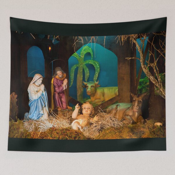 Item preview, Nativity scene designed and sold by Gaspar Avila.