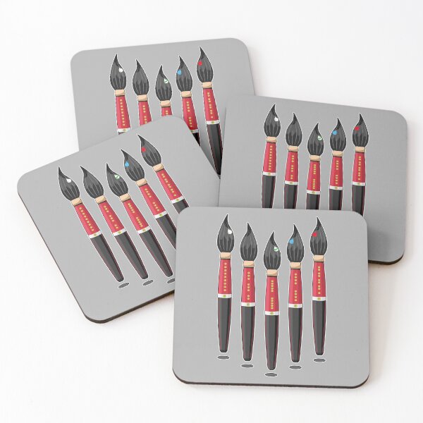 Item preview, Foot Guards Regimental Paint Brushes designed and sold by BlueRedBlue.