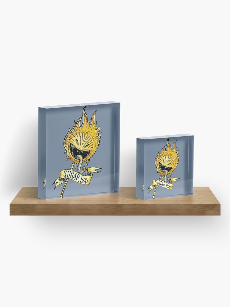 Alternate view of evil lollipop Acrylic Block
