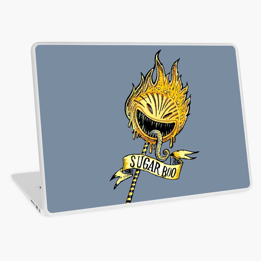 evil lollipop Laptop Skin