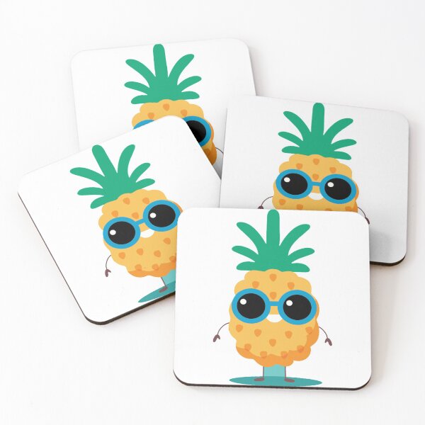 Item preview, Cool Pineapple Sticker designed and sold by WWROBEL SHOP.