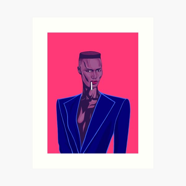 Artikel-Vorschau von Grace Jones Portrait - Nachtclubbing, designt und verkauft von RyanHodge.