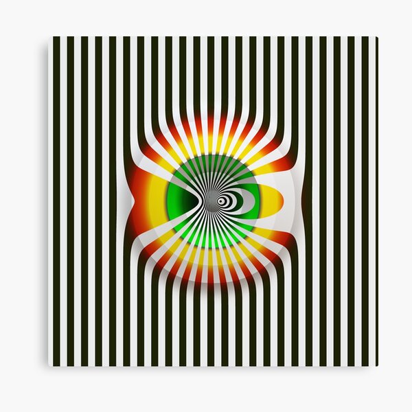 Aperçu de l'œuvre Hommage à Victor Vasarely 8 créée et vendue par Nicolas Roughton.