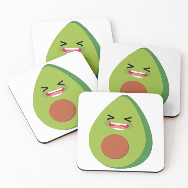 Item preview, Laughing Avocado Sticker designed and sold by WWROBEL SHOP.