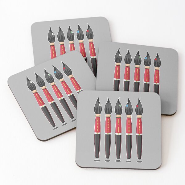 Item preview, Foot Guards Regimental Paint Brushes designed and sold by BlueRedBlue.