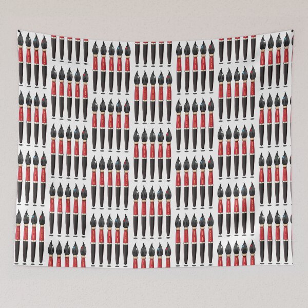 Item preview, Foot Guards Regimental Paint Brushes designed and sold by BlueRedBlue.