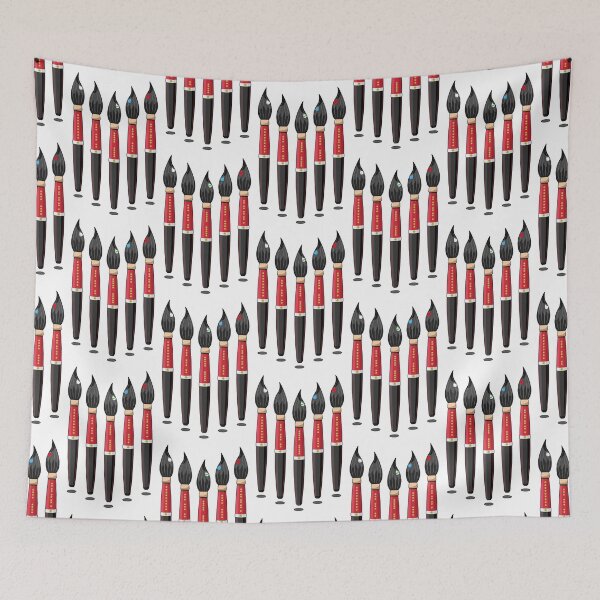 Item preview, Foot Guards Regimental Paint Brushes designed and sold by BlueRedBlue.