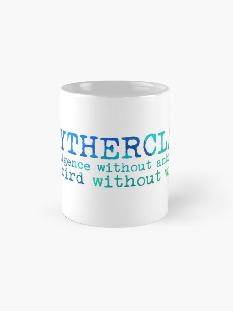 Alternate view of Slytherclaw Quote Mug