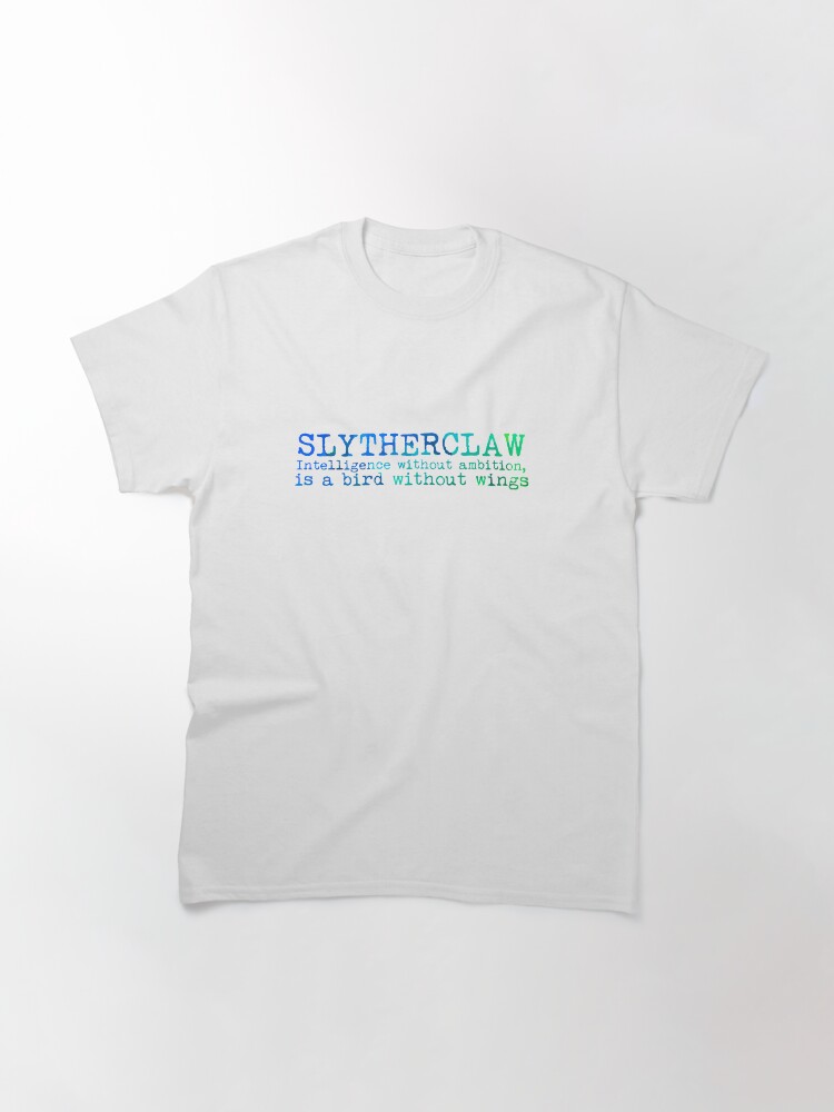 Alternate view of Slytherclaw Quote Classic T-Shirt