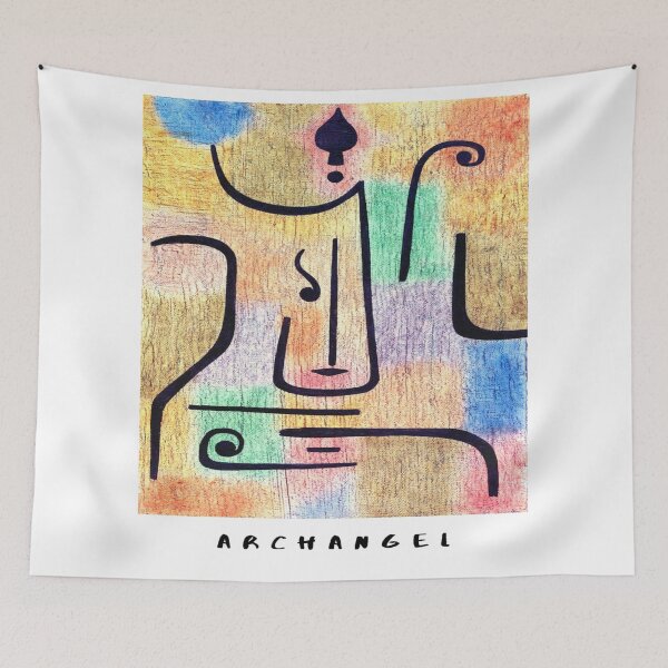 Item preview, Paul Klee Art t-shirt Archangel 1938 designed and sold by AvantGardeArt52.