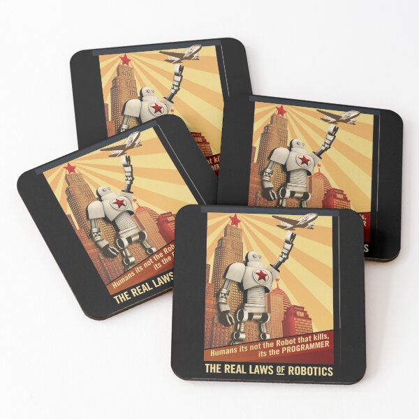 Item preview, The Real Laws of Robotics designed and sold by Spyinthesky.