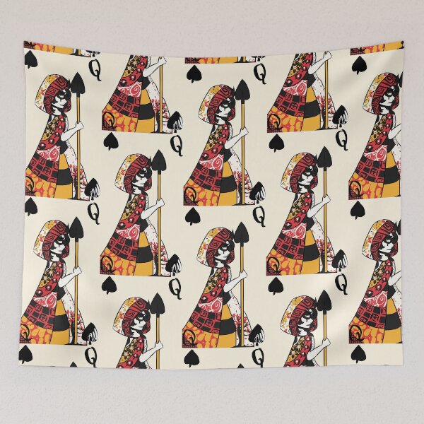 Item preview, Queen of spades designed and sold by UnicornDaya.
