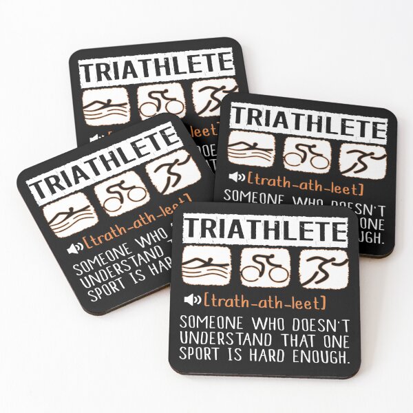 Item preview, Triathlete Someone Who Doesn't Understand That One Sport Is Hard Enough designed and sold by SmartStyle.