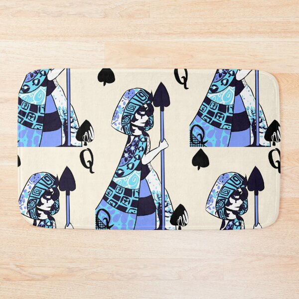 Item preview, Queen of spades (blue edition) designed and sold by UnicornDaya.