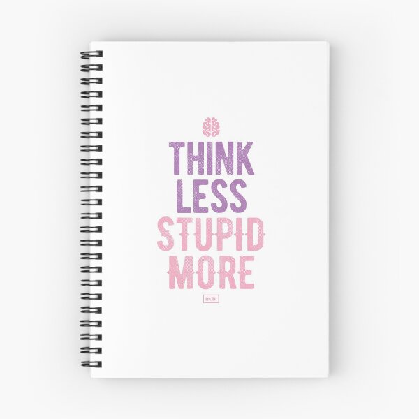 Item preview, Think Less Stupid More designed and sold by MANZER.