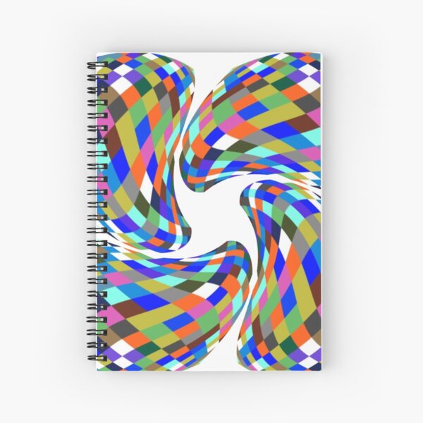 Psychedelic art, Art movement Spiral Notebook