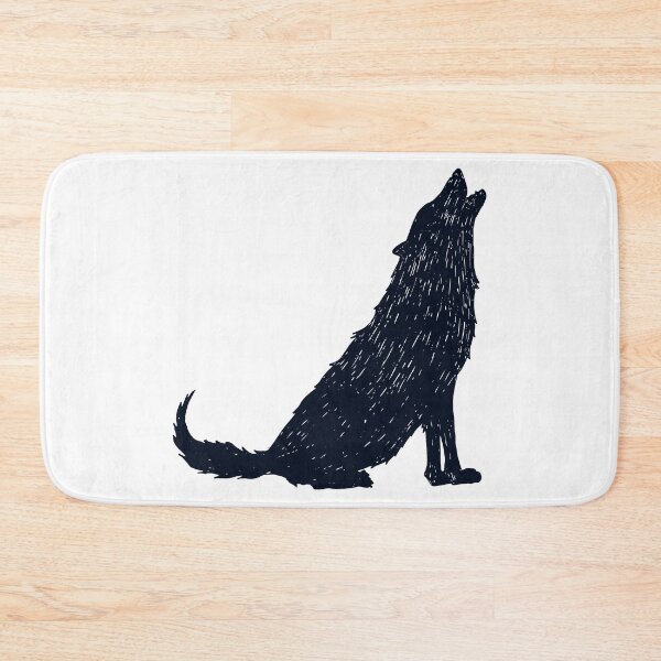 Item preview, Scary Wolf Howling  designed and sold by Lady Eva's Shop.