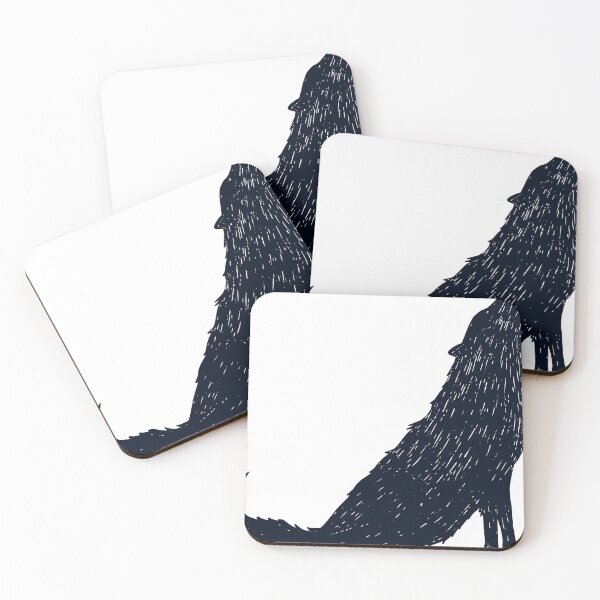 Item preview, Scary Wolf Howling  designed and sold by Lady Eva's Shop.
