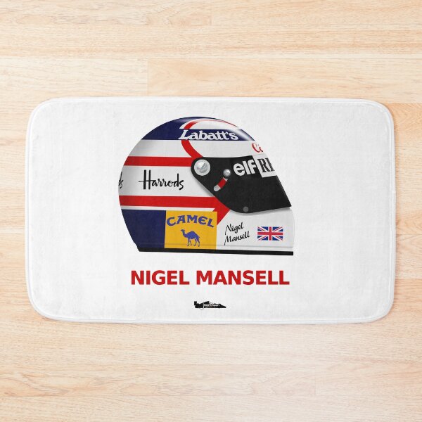Item preview, Nigel Mansell 1992 crash helmet. designed and sold by JageOwen.