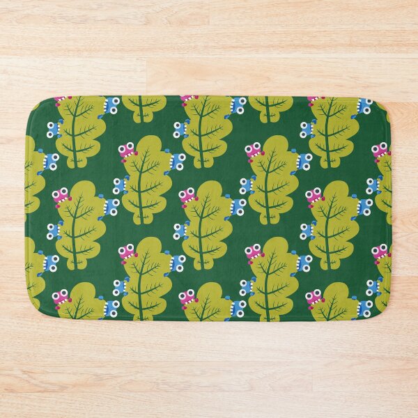Item preview, Cute Bugs Eat Green Leaf designed and sold by Boriana Giormova.