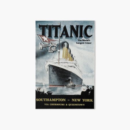 Artikel-Vorschau von Titanic - Vintage-Plakat, designt und verkauft von ValentinaHramov.