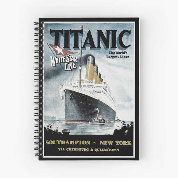 Item preview, Titanic - Vintage poster designed and sold by ValentinaHramov.