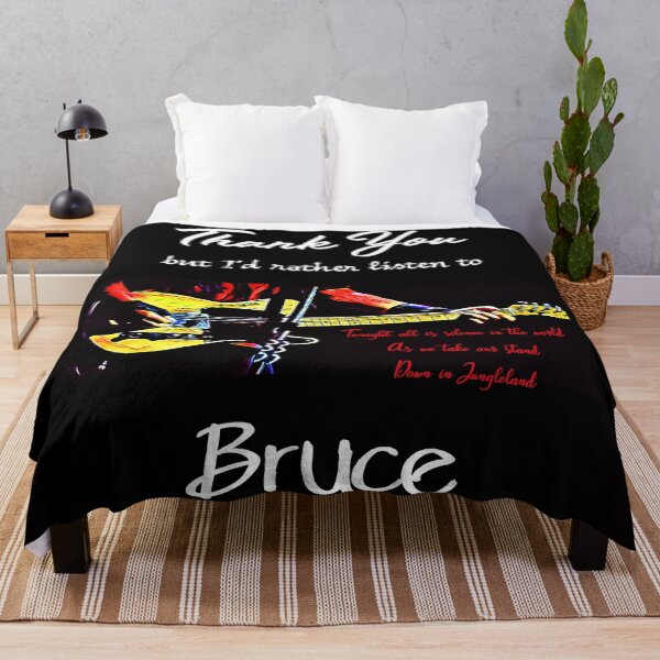 Aperçu de l'œuvre Merci mais j'écouterais plutôt Bruce. Jungleland Lyric créée et vendue par WallsOfFameAust.