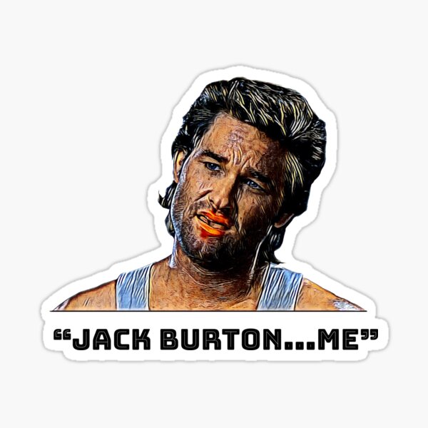 Vista previa del artículo con la obra «Jack Burton ... ¡Yo! Gran problema en la pequeña China», diseñado y vendido por HerrObst.