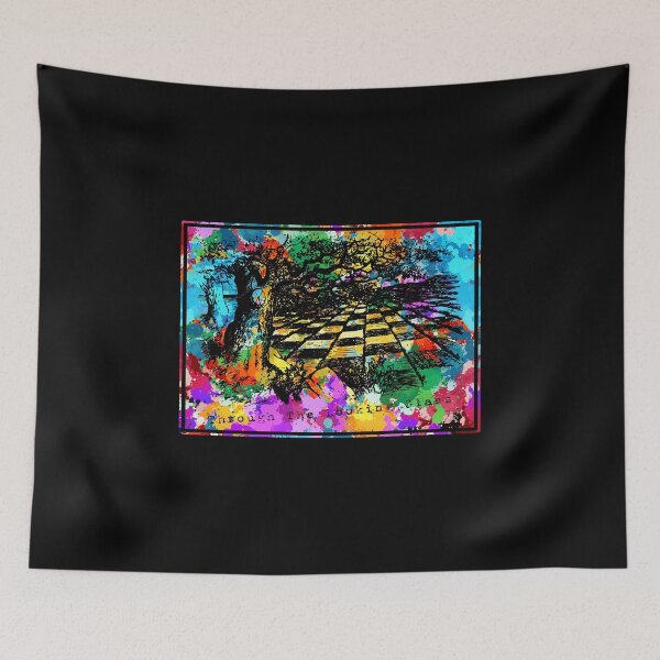Item preview, Forest Chessboard Mosaic - Alice in Wonderland - Through the Looking Glass designed and sold by KoolMoDee.