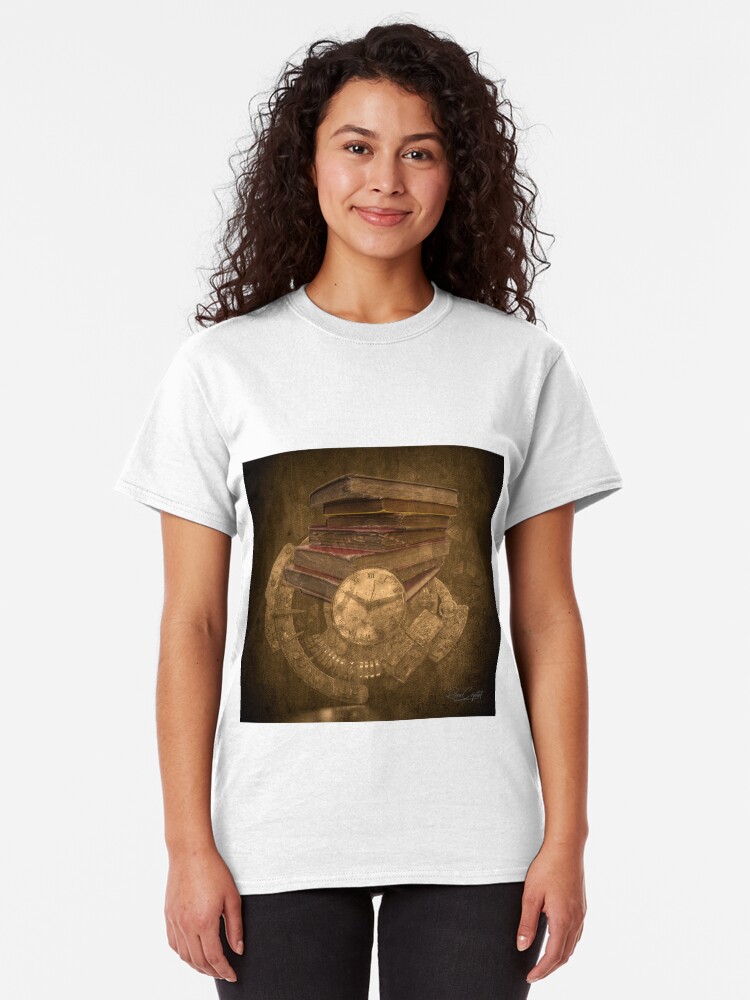 Alternate view of Books n' Time Classic T-Shirt