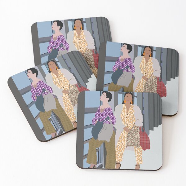 Item preview, Fashionista Minimalist illustration designed and sold by krisztinaart.
