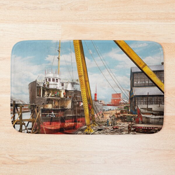 Item preview, Boat - Repair - From death to berth 1905 designed and sold by Mike Savad Photography.