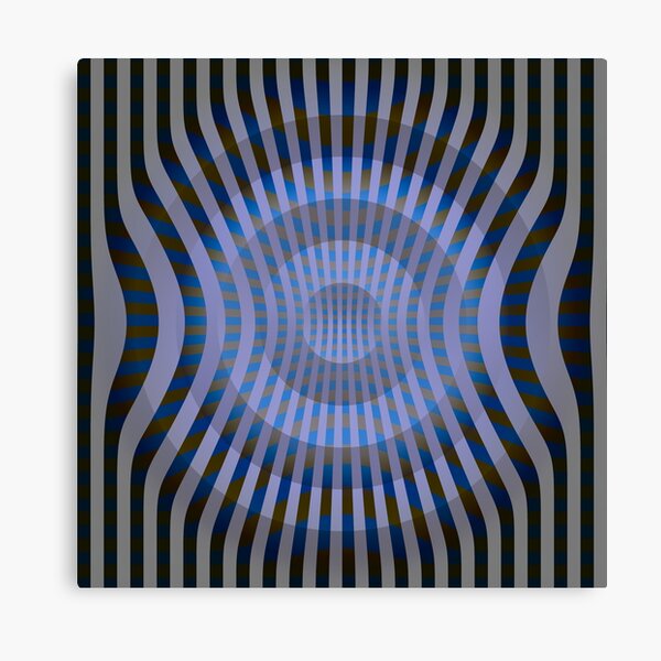 Aperçu de l'œuvre  Victor Vasarely Hommage 10 créée et vendue par Nicolas Roughton.