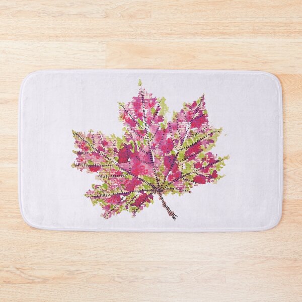 Item preview, Colorful Watercolor Autumn Leaf designed and sold by Boriana Giormova.