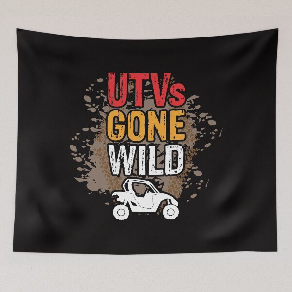 Item preview, UTVs Gone Wild Trucks ATVs Quads Riding Mudding 4 Wheeler designed and sold by shoutoutshirtco.