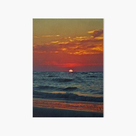 Summer Sunrise Art Board Print