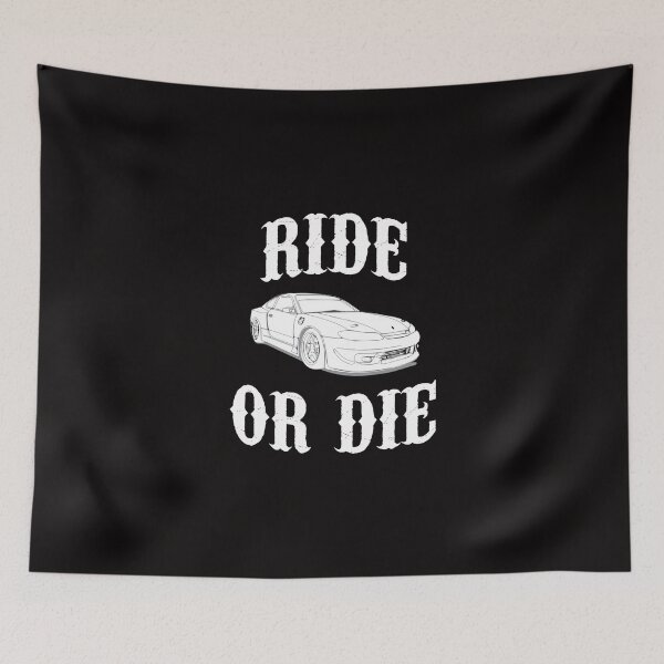 Item preview, Ride or Die Race Racing Import Fast Tuner Cars Track T Shirt designed and sold by shoutoutshirtco.