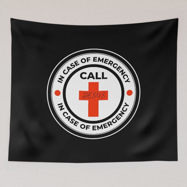 Item preview, In Case Of Emergency Call Jesus designed and sold by KoolMoDee.