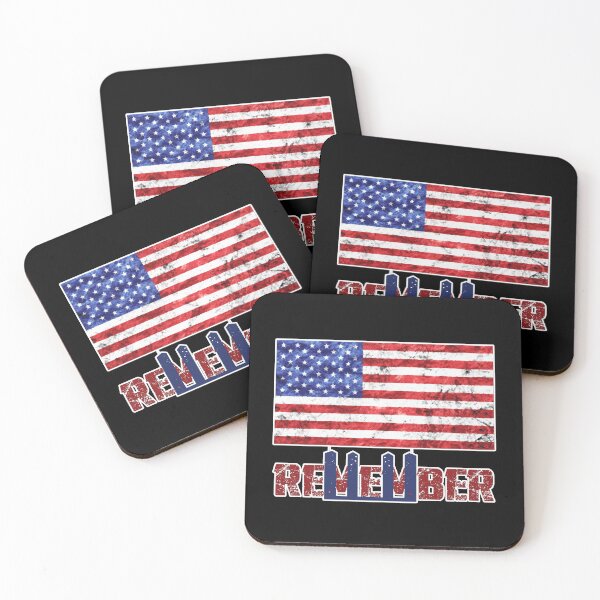 Item preview, 9/11 Memorial Remember Patriot Day With USA Flag designed and sold by UniQueensShop.