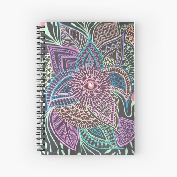 Colorful mandala drawing for adults with harmonious colors and beautiful  illustrations