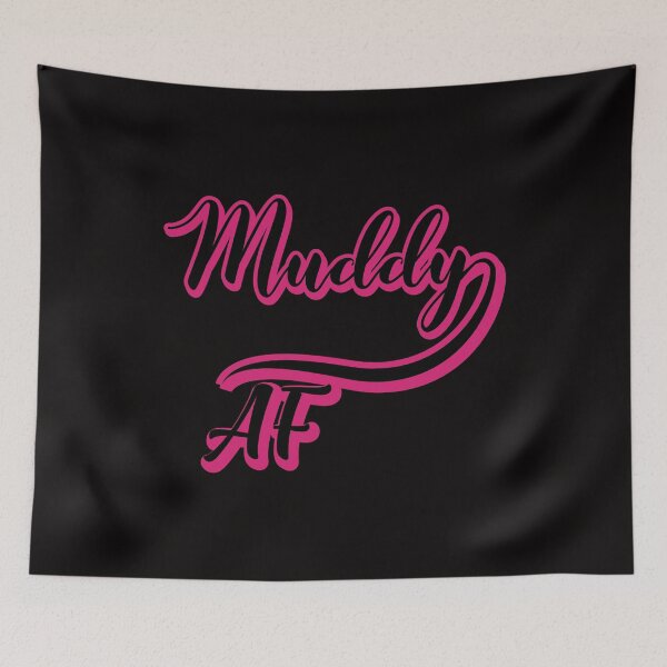Item preview, Muddy AF Ladies Quad ATV UTV 4 Wheeler Mudding Truck T Shirt designed and sold by shoutoutshirtco.