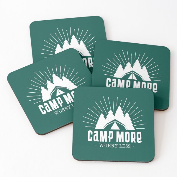 Item preview, Camp more ,worry less  designed and sold by FFelder.