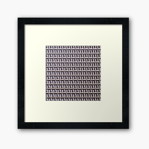 Brutalist Office Framed Art Print
