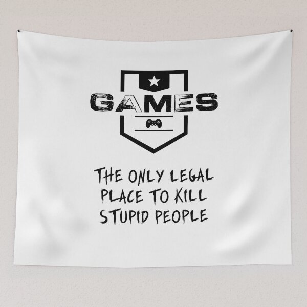Item preview, GAMES are a wonderful place Fearless Quote for the Gaming Community designed and sold by Naumovski.