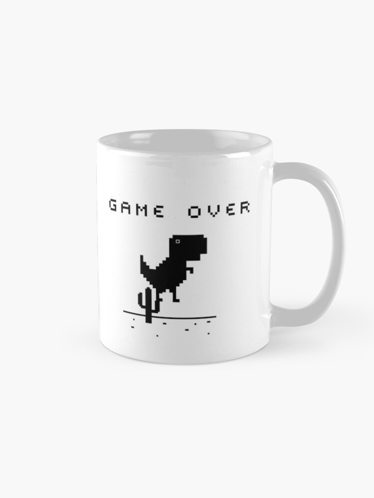 Chrome Dino Game Over Mug