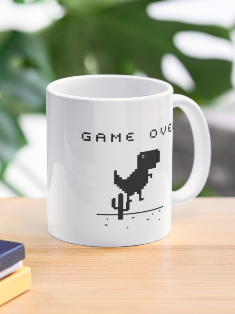 Chrome Dino Game Over Mug