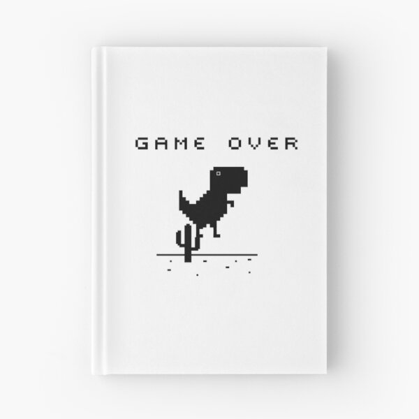 Item preview, Game Over • Chrome Dino designed and sold by Novel Gifts.